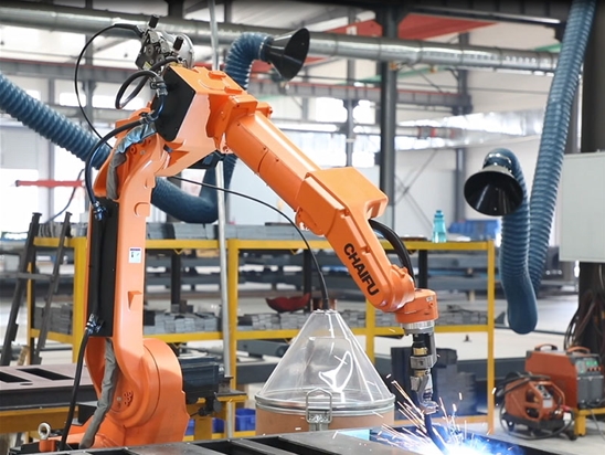 防爆波活門(mén)自動(dòng)焊接生產(chǎn)線(xiàn)