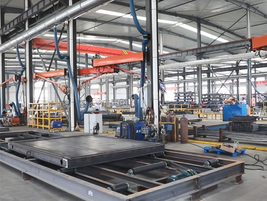 鋼門(mén)扇生產(chǎn)流水線(xiàn)