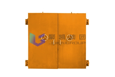 鋼結(jié)構(gòu)活門檻雙扇防護(hù)密閉門 GHS525